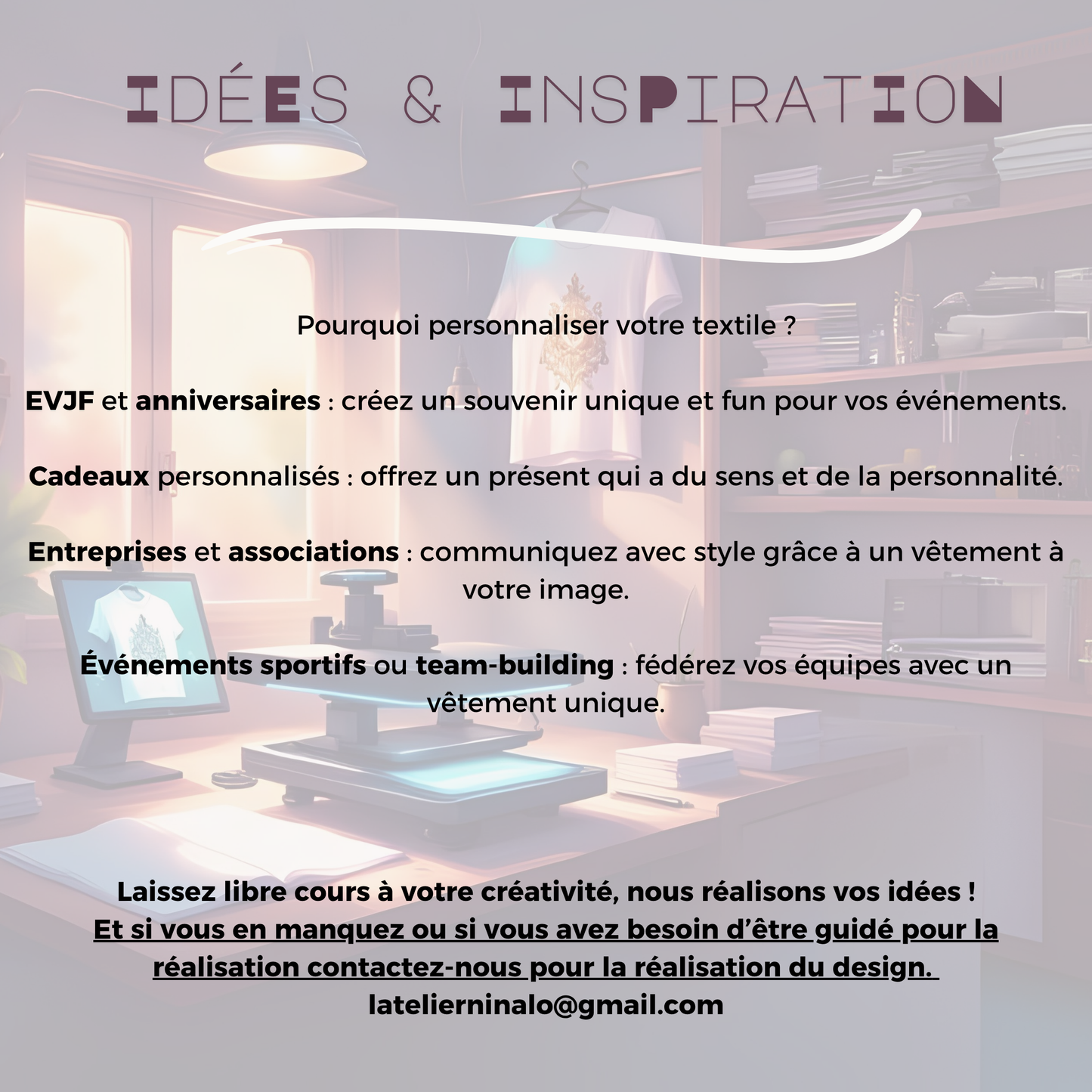 Sweat premium - à partir de