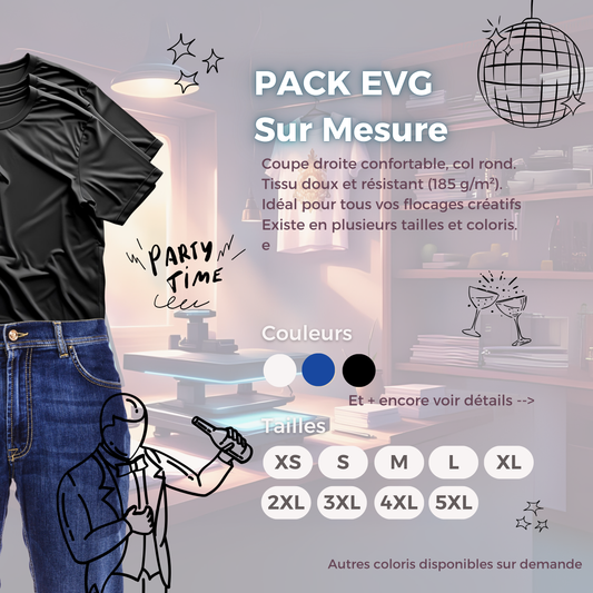 Pack EVG – Le flocage qui fait toute la différence - à partir de 125€
